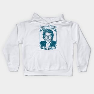 Leonard Cohen // Chelsea Hotel No.2 Kids Hoodie